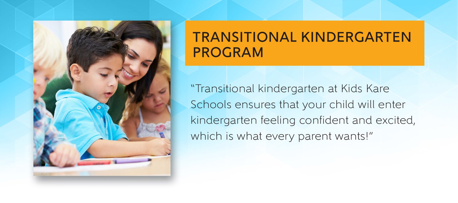Transitional Kindergarten